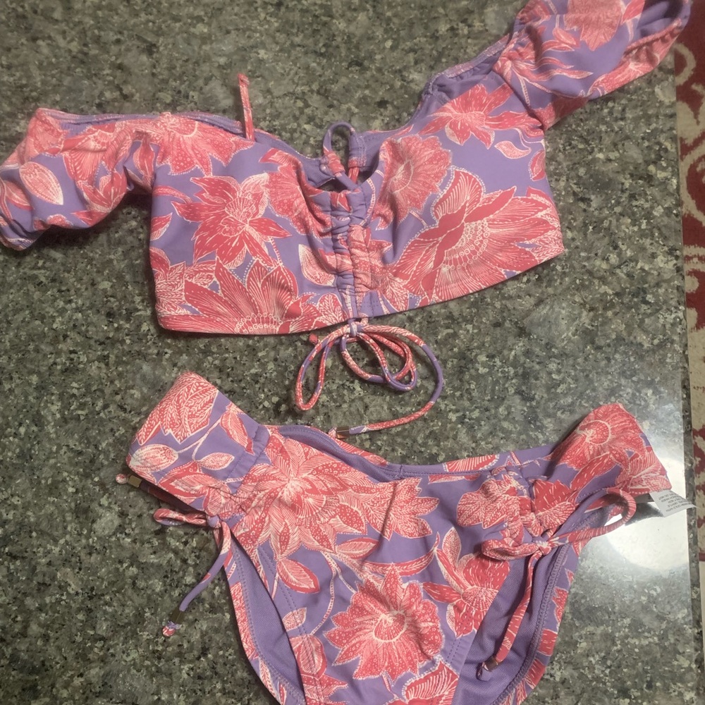 Purple/pink bikini